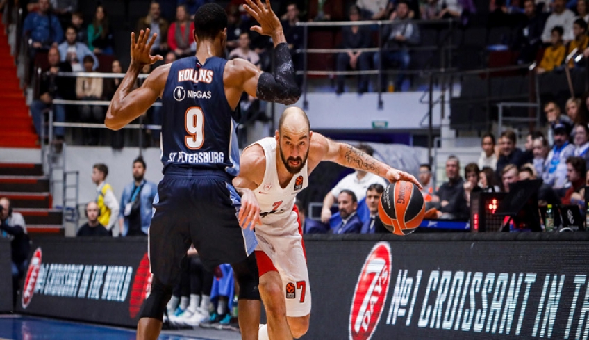 Euroleague: Όνειρο απατηλό η οκτάδα για τον Ολυμπιακό – Ήττα από την Ζενίτ με 91-87
