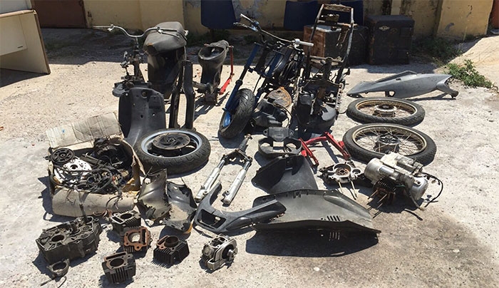 Εξιχνιάστηκαν 20 κλοπές δίκυκλων στη Ρόδο