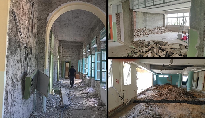 Επιταχύνονται τα έργα αποκατάστασης των ζημιών στα τρία σχολεία του νησιού - Αναλυτική ενημέρωση από το Δήμο