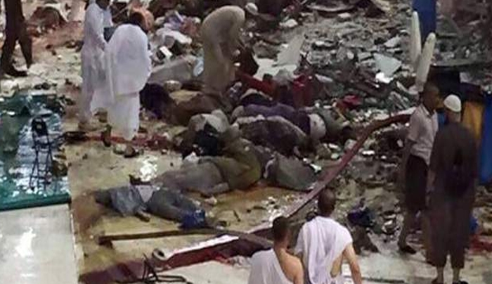 Τουλάχιστον 107 οι νεκροί στο Μεγάλο Τέμενος της Μέκκας