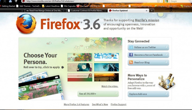 Mozilla Firefox 36: Ταχύτερος και διαθέσιμος για δωρεάν download!