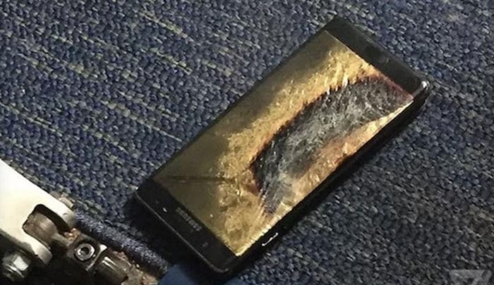 Samsung Galaxy Note 7: Ακύρωση πτήσης λόγω ανάφλεξης συσκευής της νέας (;) παρτίδας