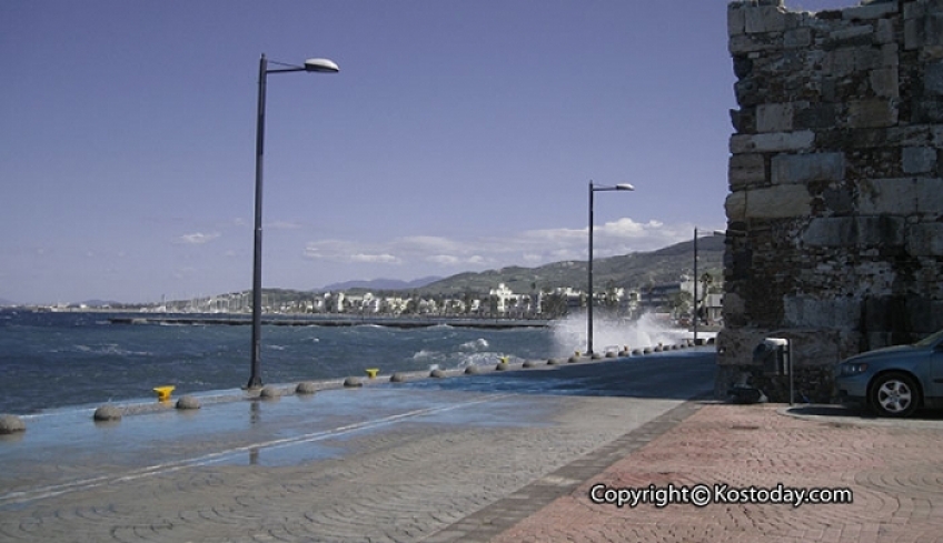 Έκτακτο δελτίο επιδείνωσης καιρού και από την Πολιτική Προστασία Κω (13.10.2020)