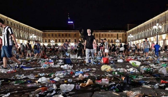 1.400 οι τραυματίες στο Τορίνο – ‘Ενα επτάχρονο παιδί στην εντατική