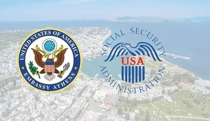 Στην Μαρίνα & στην Κέφαλο κλιμάκιο της Αμερικανικής πρεσβείας για ενημέρωση Ελληνοαμερικών σε θέματα συντάξεων και Social Security