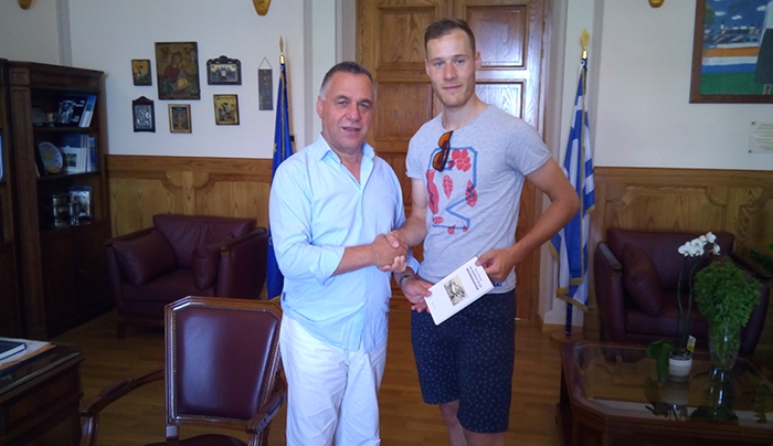 Ένας απο τους καλύτερους Ολλανδούς Ποδηλάτες στην Κω για προετοιμασία