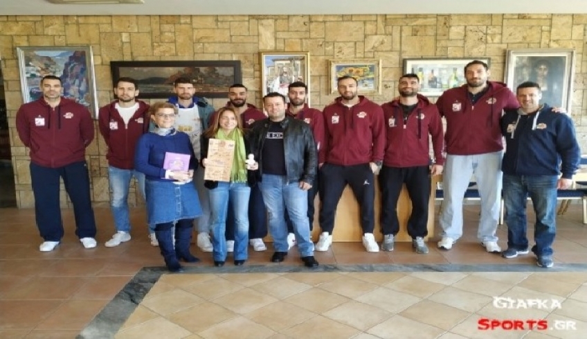Στο κτήμα Τριανταφυλλοπούλου βρέθηκαν οι αθλητές του Ιπποκράτη