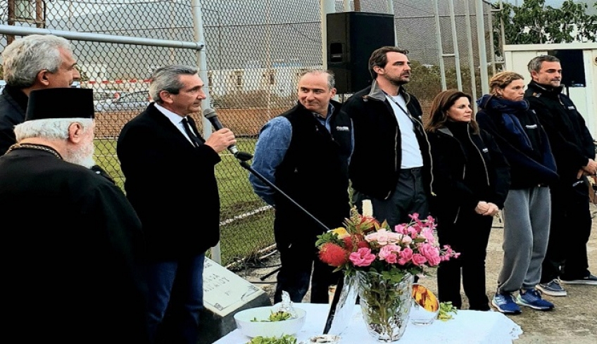 Στην Αστυπάλαια για την αποστολή της Axion Hellas ο Περιφερειάρχης