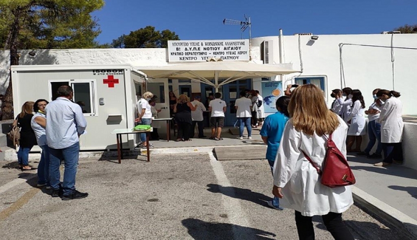 Αποστολή των Κινητών Ιατρικών Μονάδων στην Πάτμο (26/2) και στους Λειψούς (2/3)