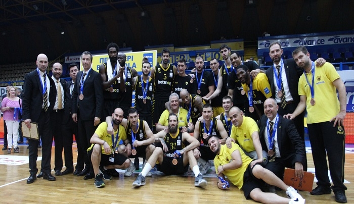 Basket League: Στην τρίτη θέση η ΑΕΚ στην τέταρτη το Περιστέρι