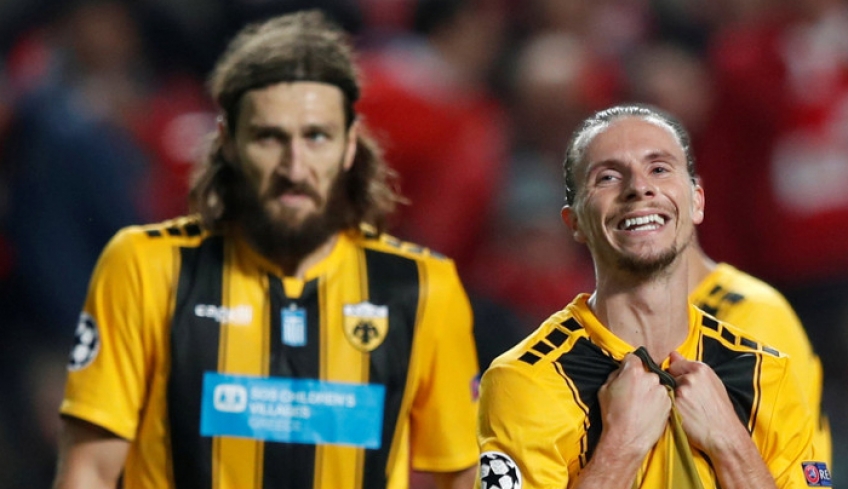 Το χειρότερο φινάλε για την ΑΕΚ που έχασε με 1-0 από την Μπενφίκα για το Champions League