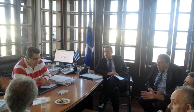 Χ. Κόκκινος: Συνάντηση με τον Πρόεδρο και Διευθύνων Σύμβουλο της ΔΕΔΔΗΕ