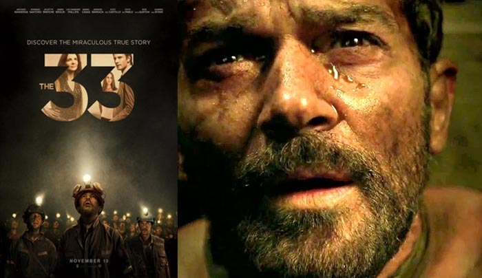 The 33 – Η ταινία για τους μεταλλορύχους της Χιλής με τον Antonio Banderas! (Trailer)