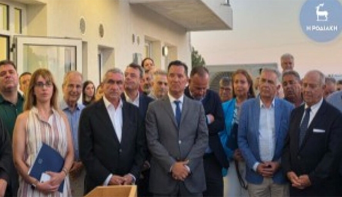 Ρόδος: Ο Άδωνις Γεωργιάδης εγκαινίασε το Πολυδύναμο Ιατρείο Γενναδίου